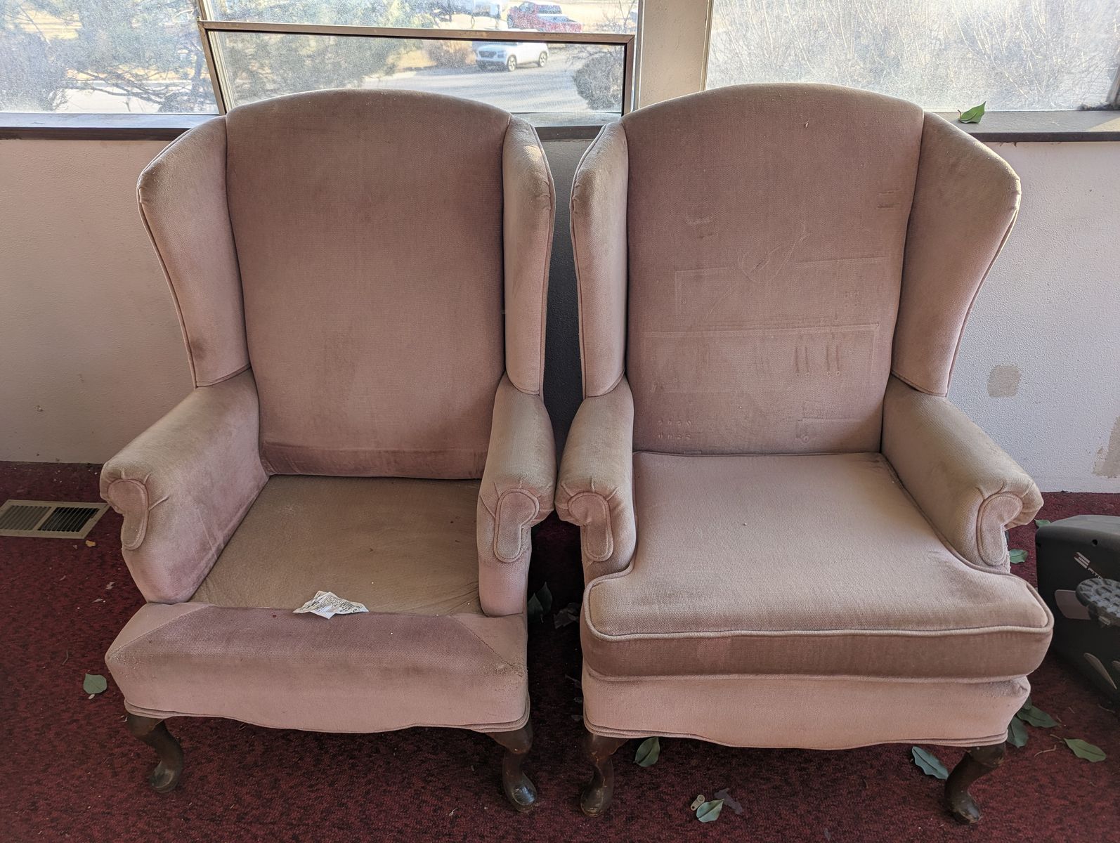 FREE - Plush Pink Chairs