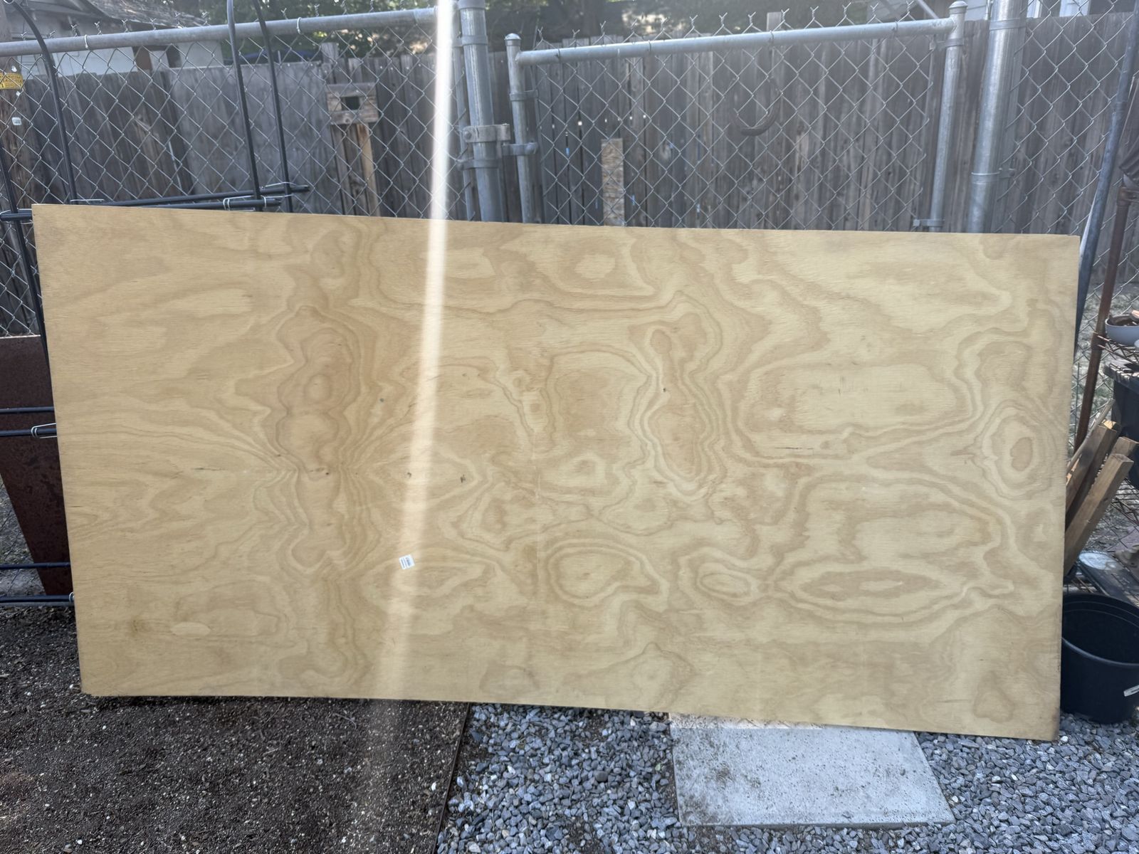 1/4” 4x8 sanded exterior plywood sheet