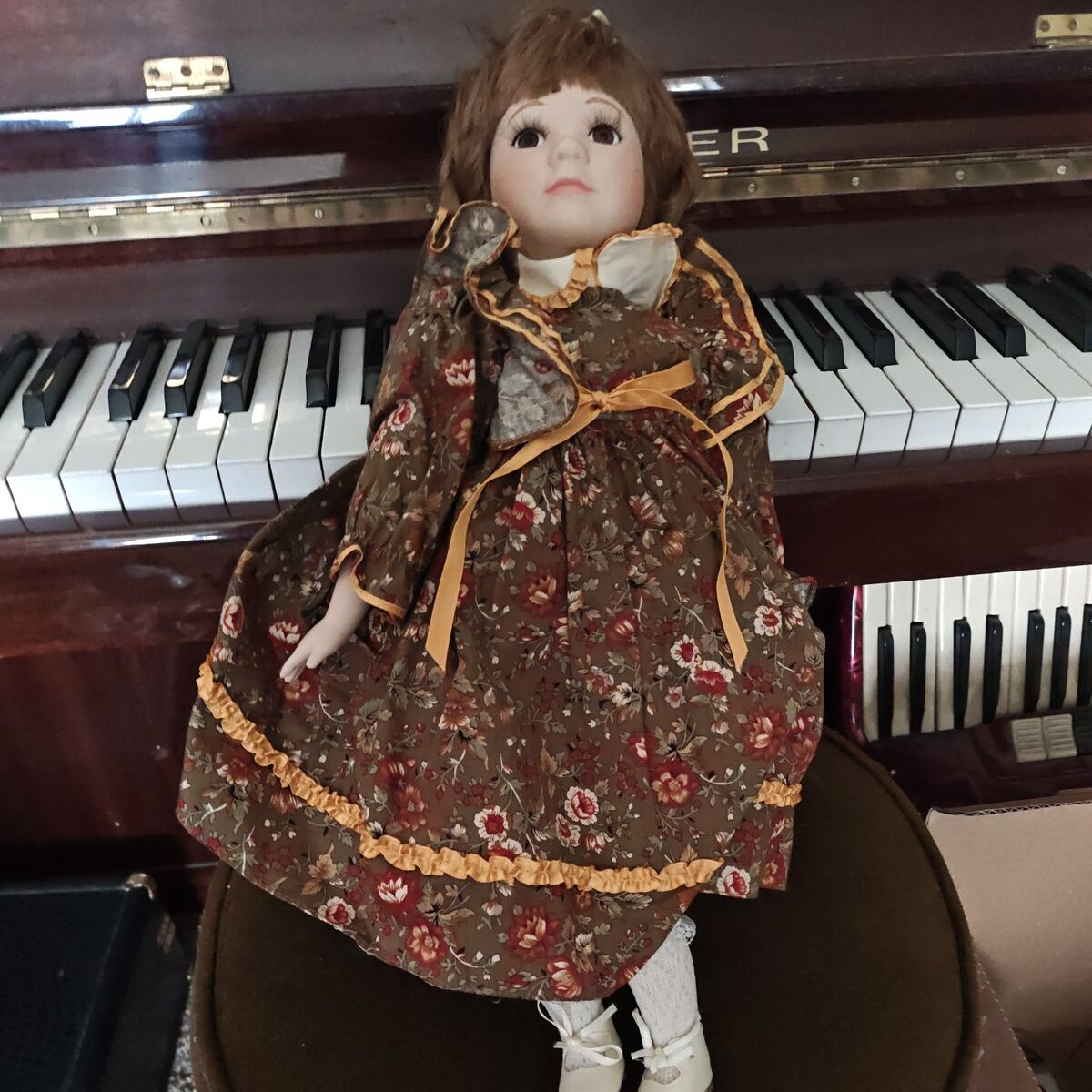 collectible porcelain doll
