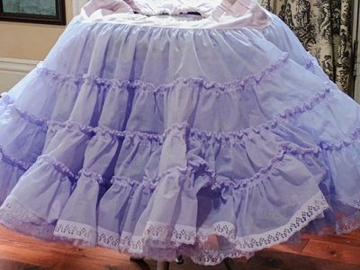 Vintage Lavender Petticoat