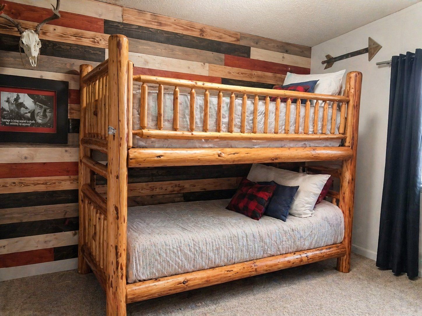 Custom Wood Bunk Bed