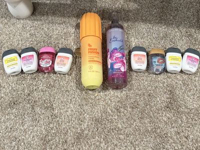 Bath & Body Works Lot: Fragrance Mists and PocketBac Hand Sanitizers
