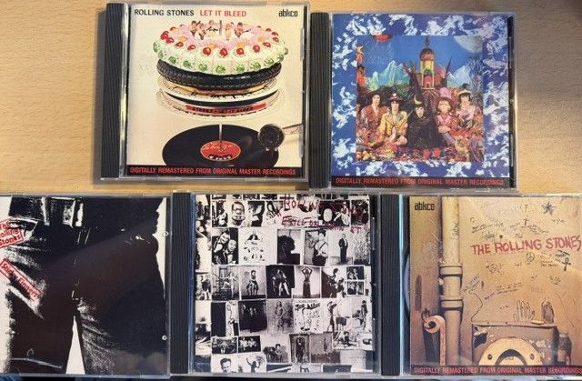 CD's - Rolling Stones (5 Outstanding Albums from the Classic Era)
