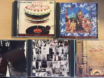 CD's - Rolling Stones (5 Outstanding Albums from the Classic Era)