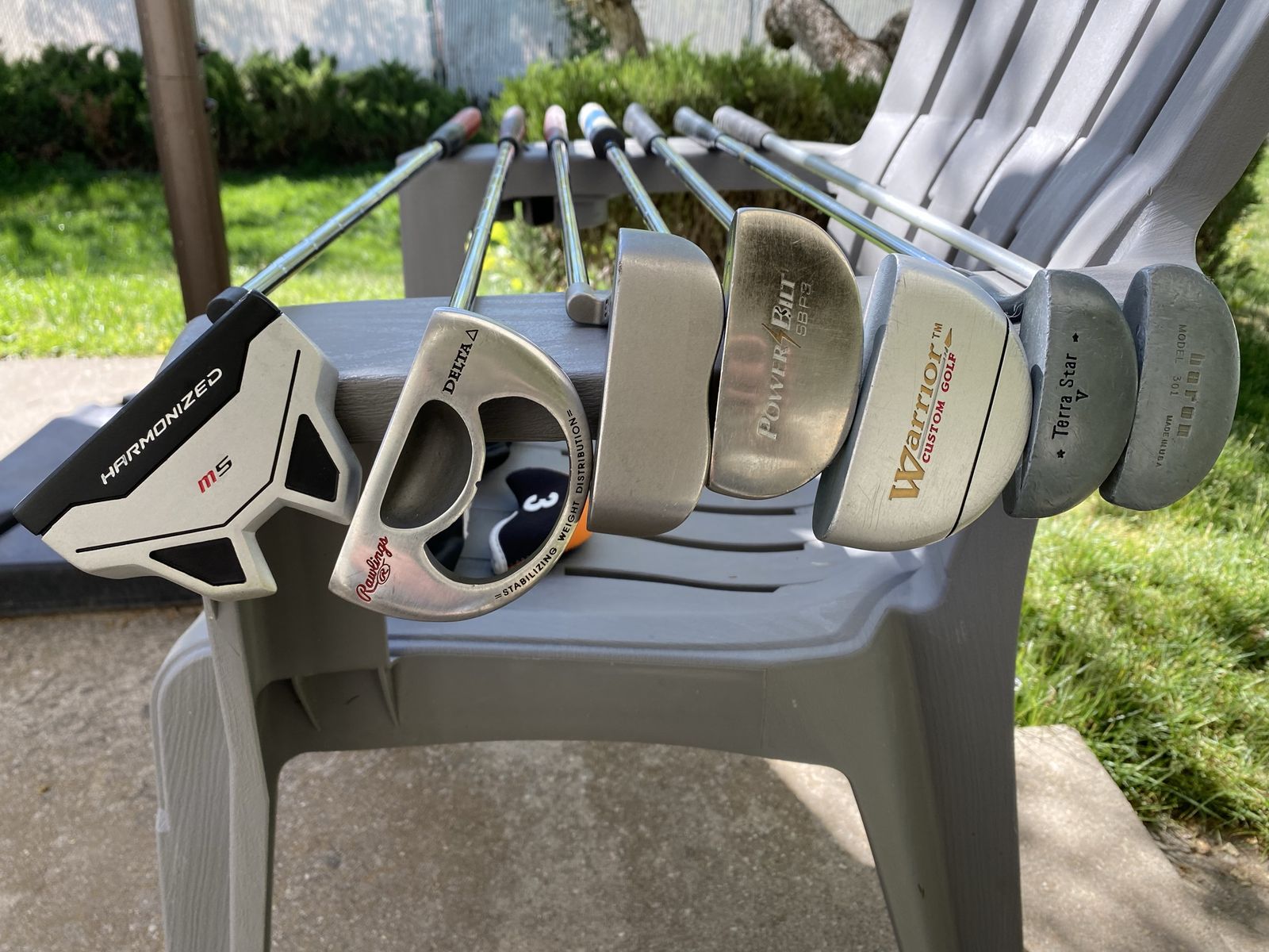 7 Putters, Ping G2, Wilson M5, Powerbilt, Vintage, Etc. Price is for the Set!!