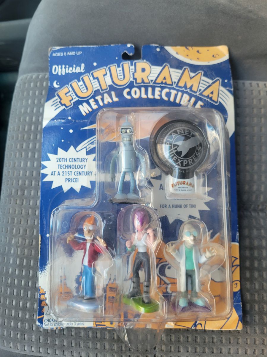 Vintage futurama figures