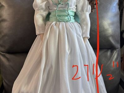 Handmade Vintage Porcelain Doll