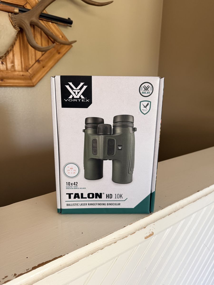 Vortex talon HD 10x42 ballistic range finding binos