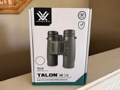 Vortex talon HD 10x42 ballistic range finding binos