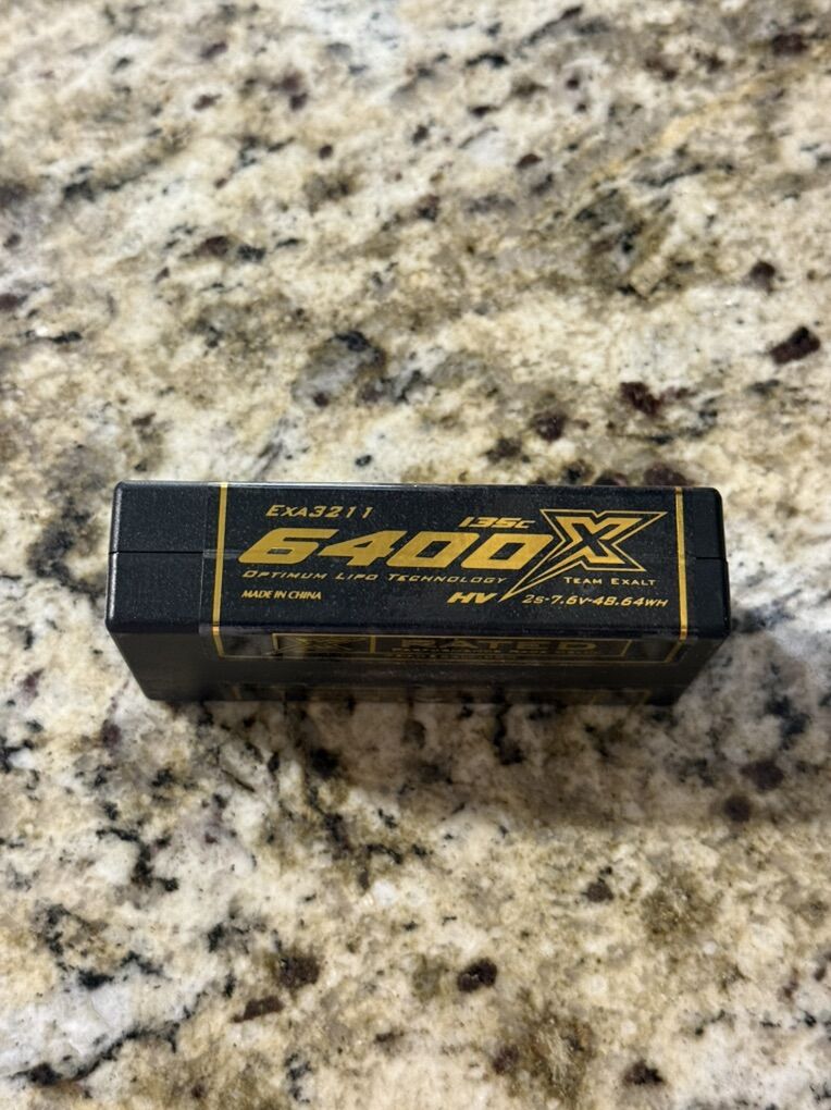 Team EXALT 6400 7.6 HV Shorty Battery