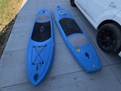 2 lifetime paddle boards