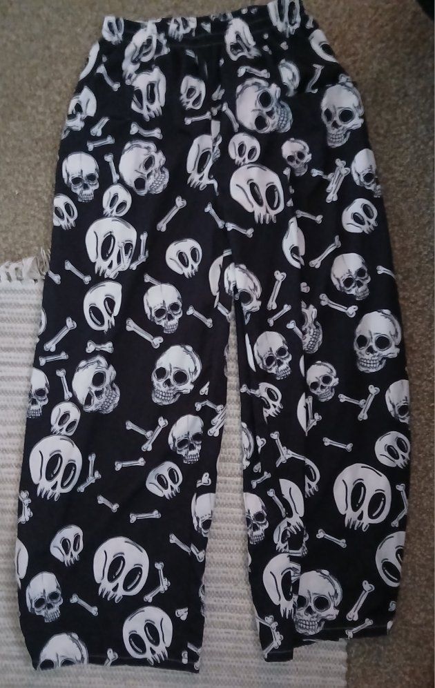 skull pants