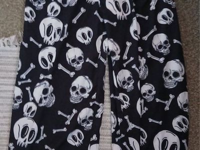 skull pants
