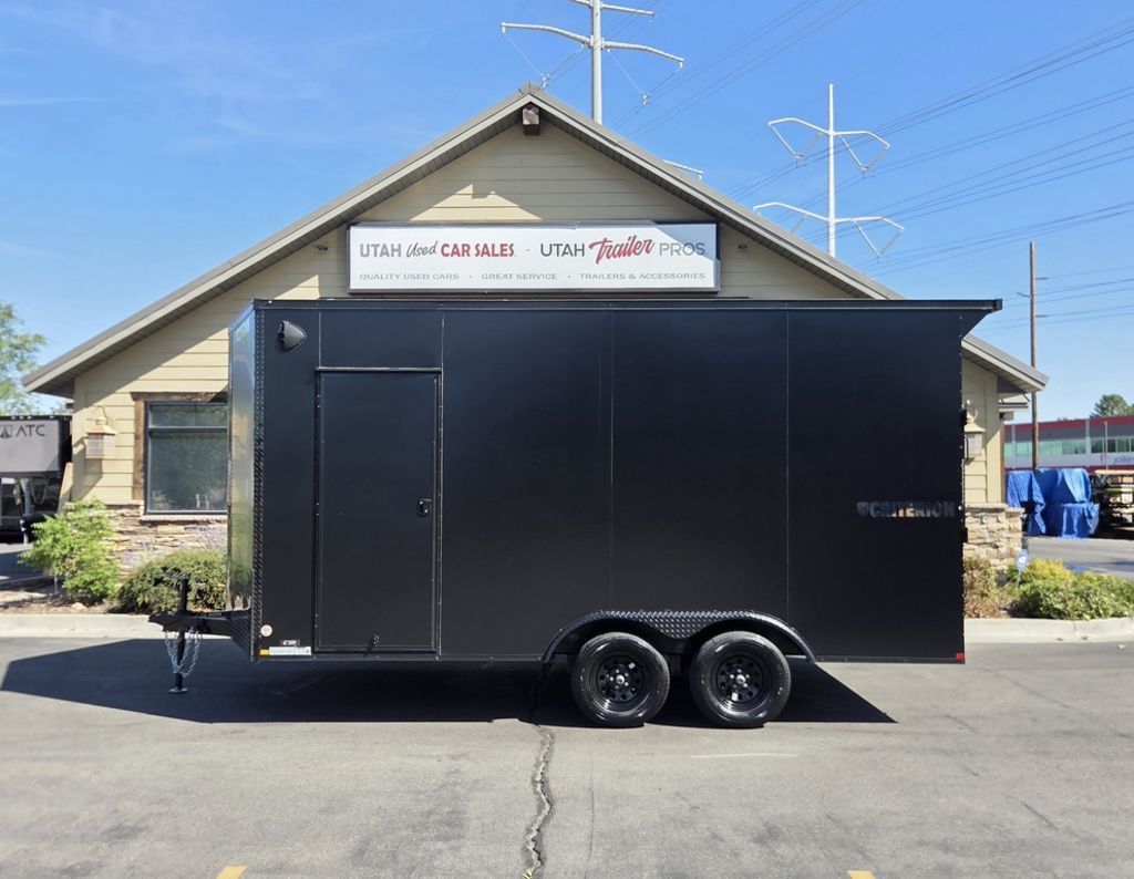 2027 Criterion 8x16 / 8.5x16 .080 Aluminum Exterior Enclosed Cargo Trailer New