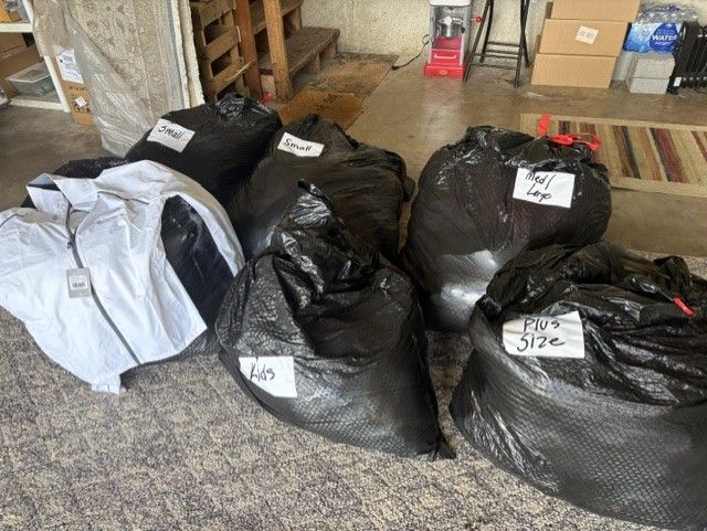 *RESALE OPPORTUNITY* Six Bags of New Women's Clothes-Sm, Med, Large, XL