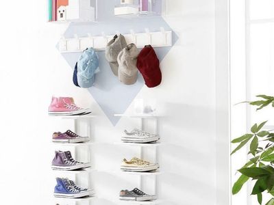 William Sonoma 5-Tier Wall Shelf Tower in White