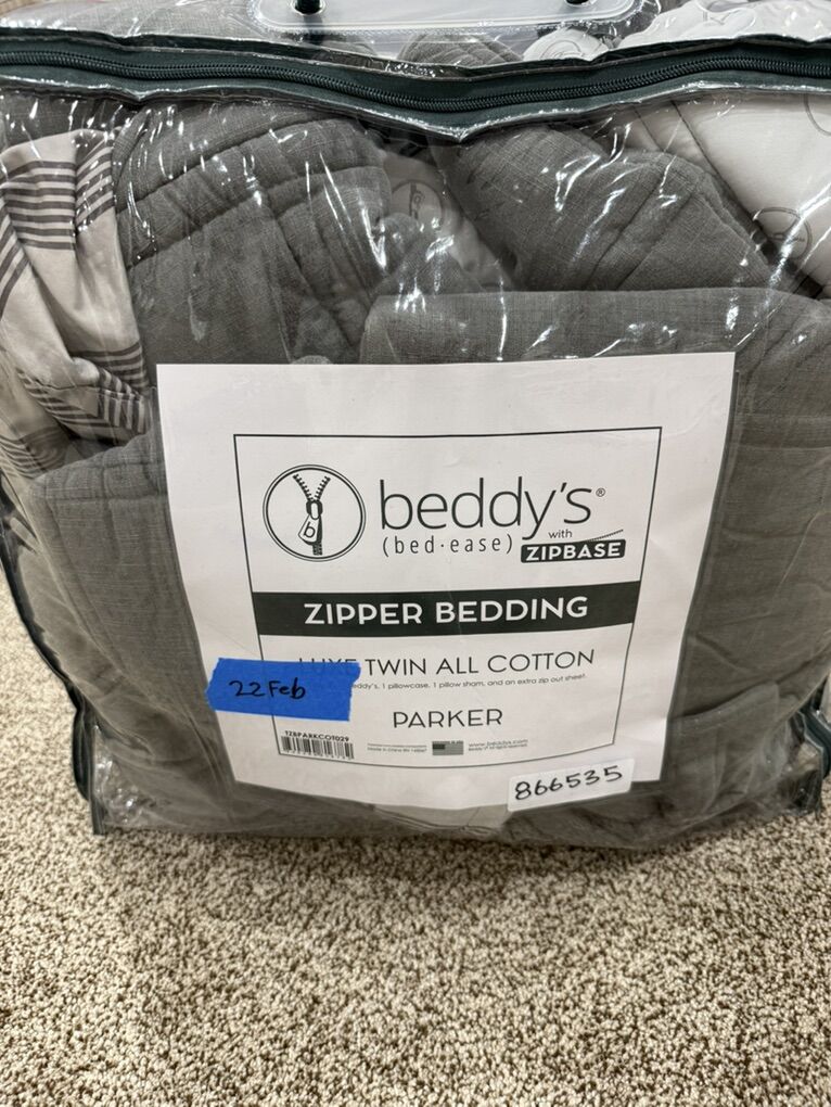 Beddys TWIN Parker Zipbase Cotton