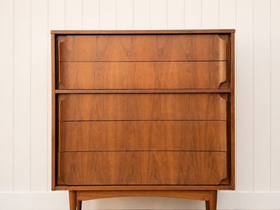 Sweet Broyhill Mid Century Modern Tall Dresser