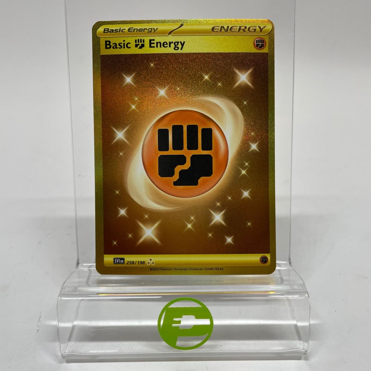 Pokémon TCG Scarlet & Violet Basic Fighting Energy 258/198 English