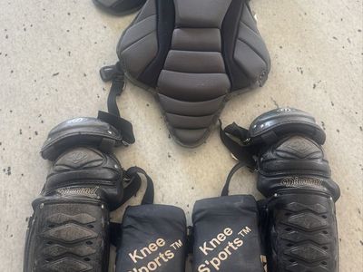 Adidas & Diamond Catcher's Gear Set - Helmet, Chest Protector, Shin Guards
