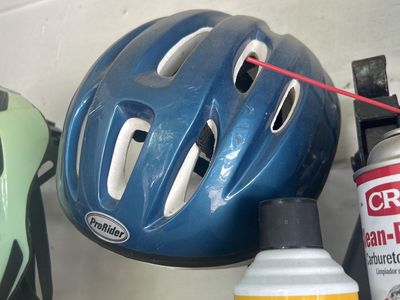 ProRider Blue Adult Cycling Helmet - Lightweight & Ventilated