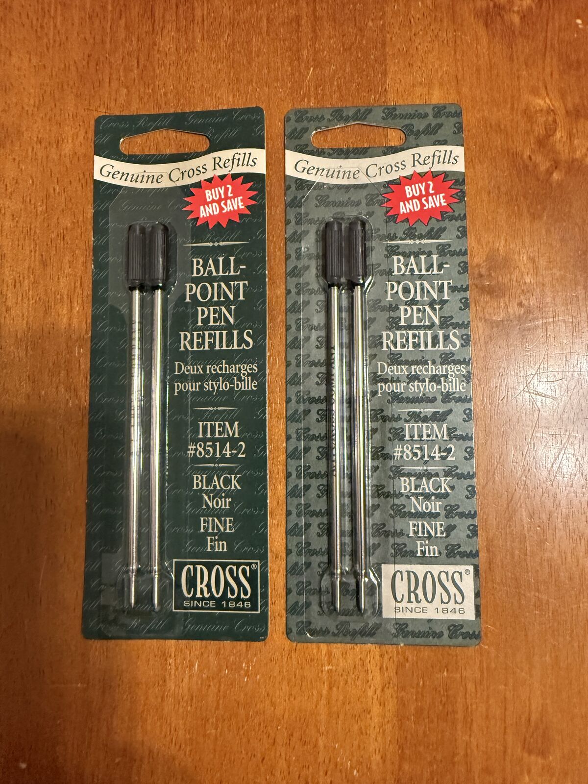2 Brand New Cross Ballpoint Pen Refills