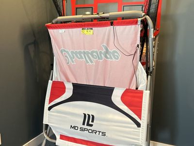 MD Sports Arcade Double Shot Basketball Game - Like New, Non-Smoking Home, foldable