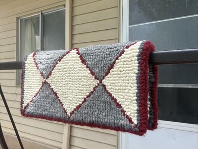 Pulled wool Saddle Pad