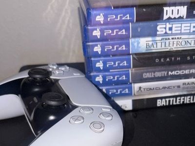 Ps5 w Games Tv Controllers