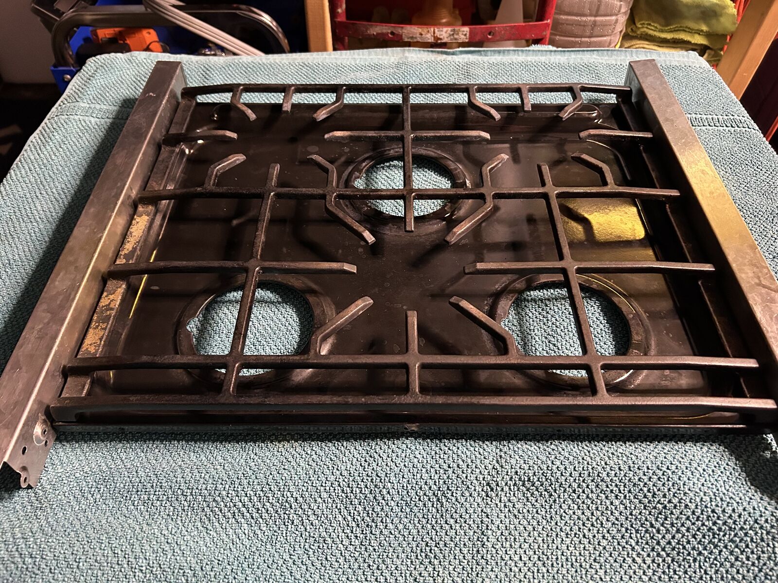 3-burner Stove Top Guard liner Greystone RecPro Gas Range stove