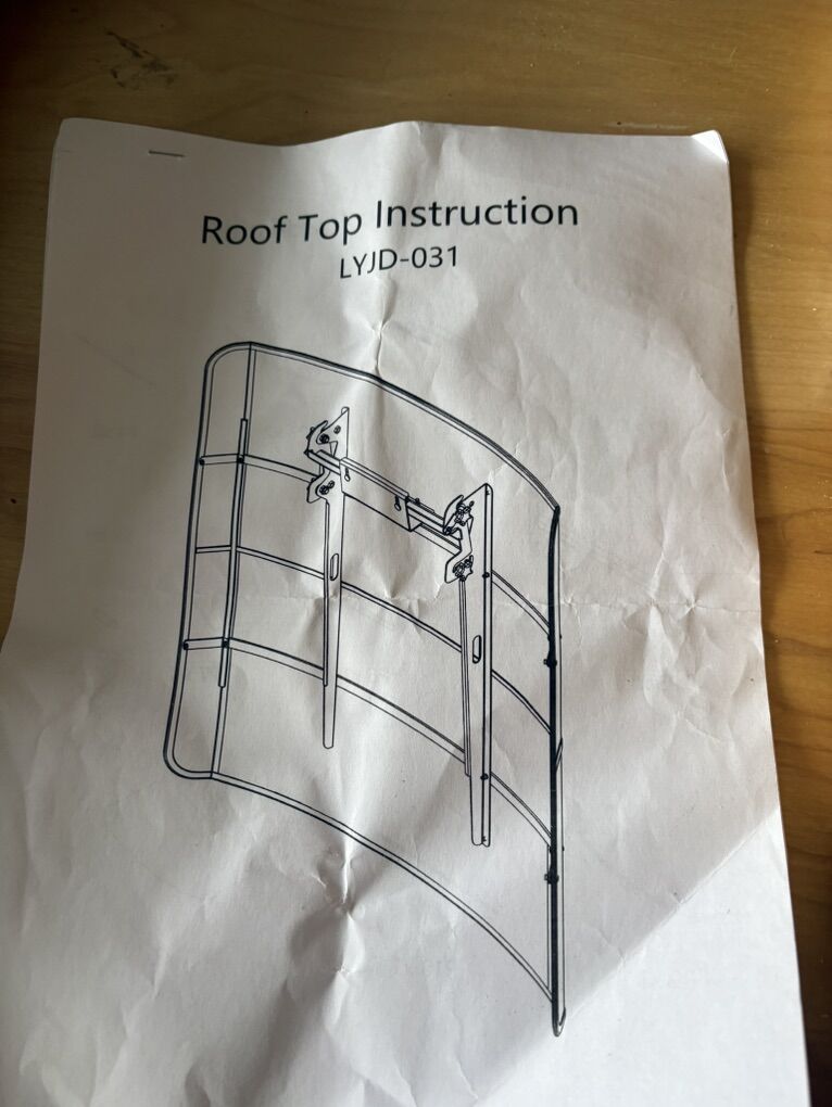 Universal Tractor Canopy Roof 