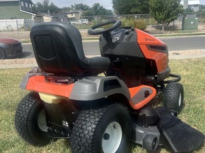 Husqvarna yth2348 riding lawn mower fully serviced