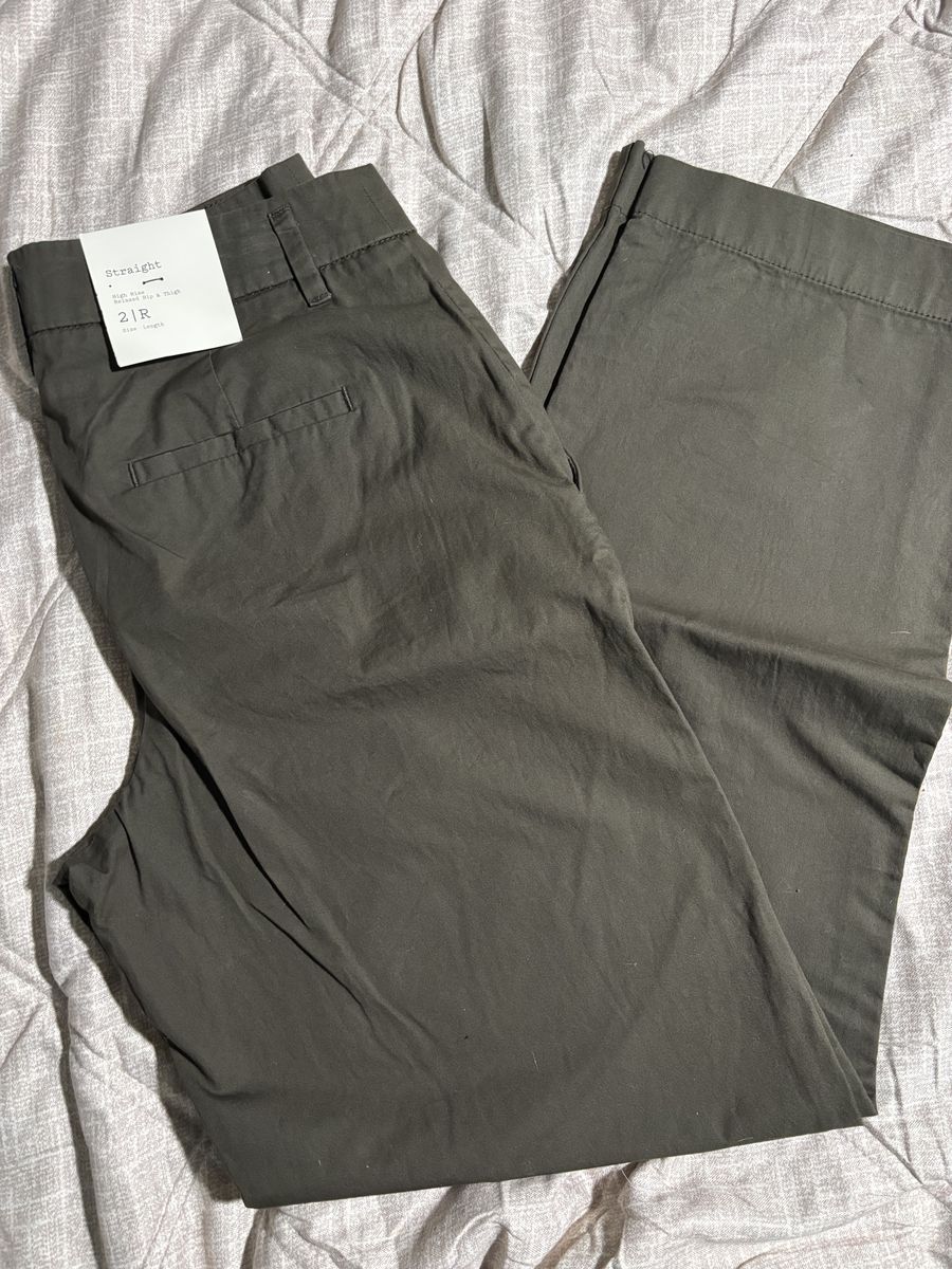 Straight Leg Pants 