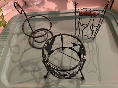 NEW METAL CANDLE HOLDERS FOR LARGE JAR CANDLES