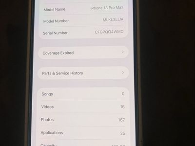 Apple iPhone 13 Pro Max 128GB Unlocked