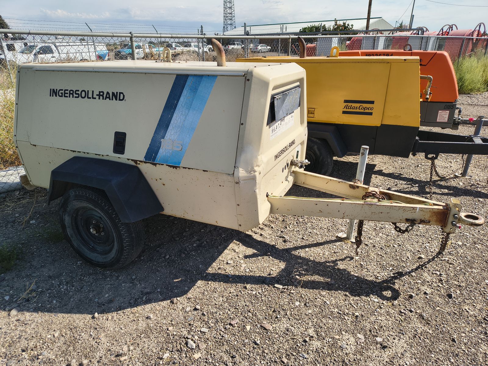 1993 Ingersoll Rand P185CWJD 185 Air Compressor