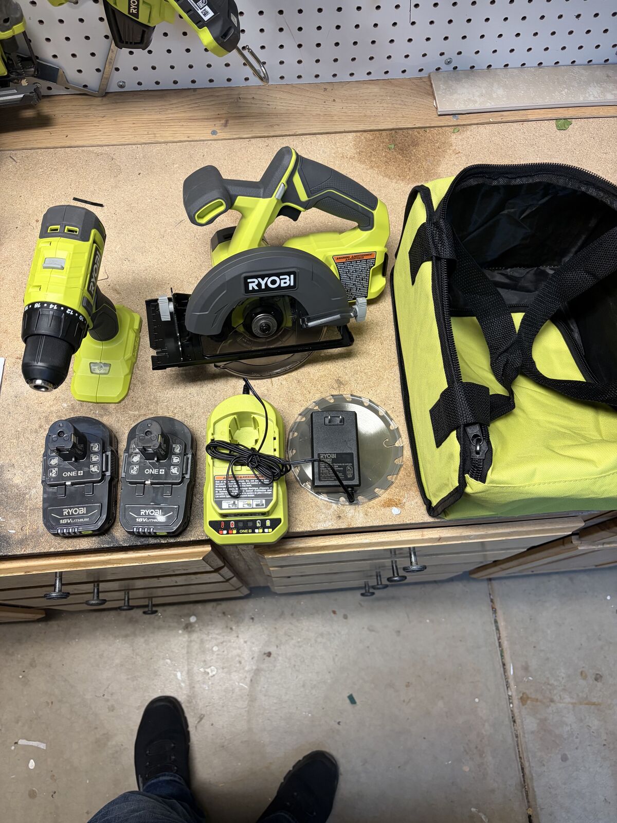 Ryobi 2-tool Combo Kit