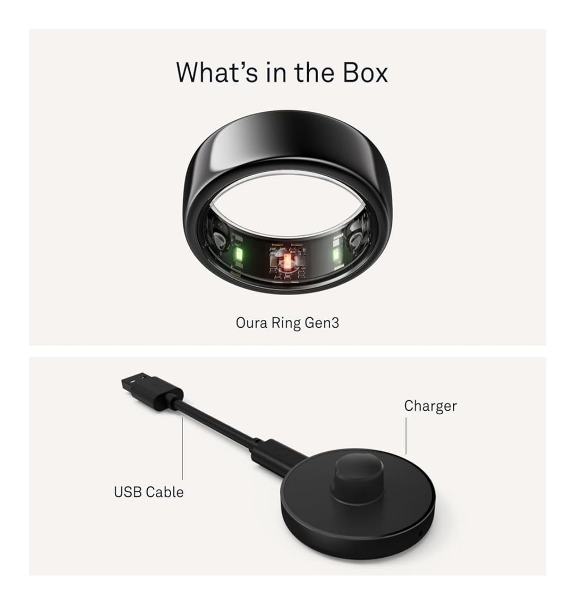 Oura Ring Gen 3 (size 9)