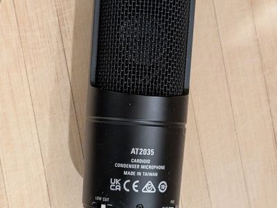 Audio Technica AT2035 Condenser Capacitor Mic Microphone