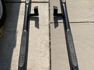 Smittybilt Black Side Step Nerf Bars Pair