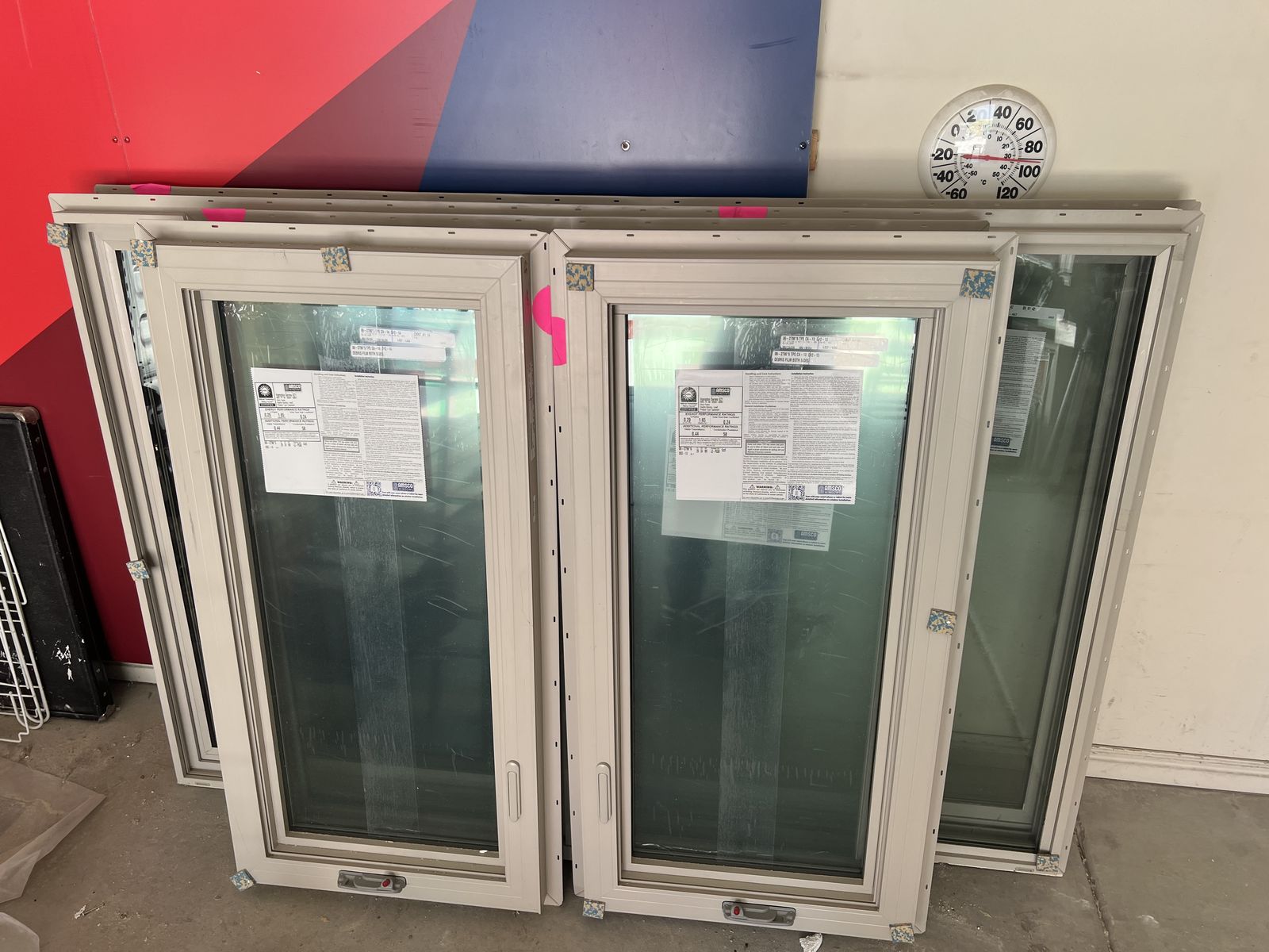 Brand new Amsco vinyl window 