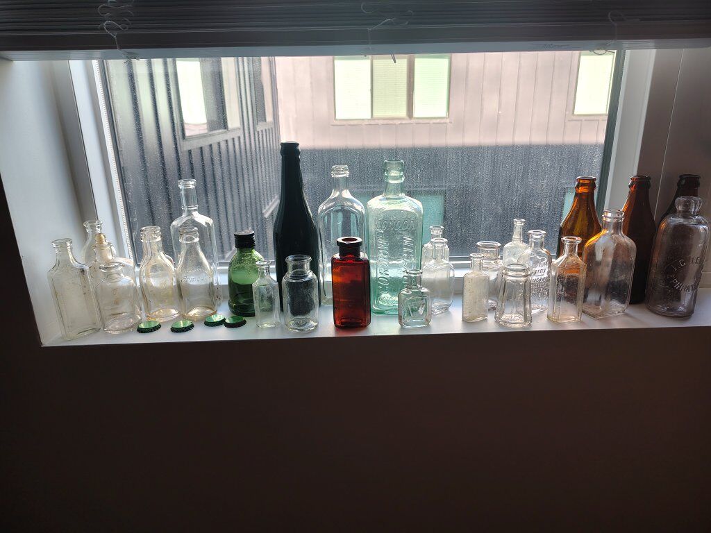 antique bottles