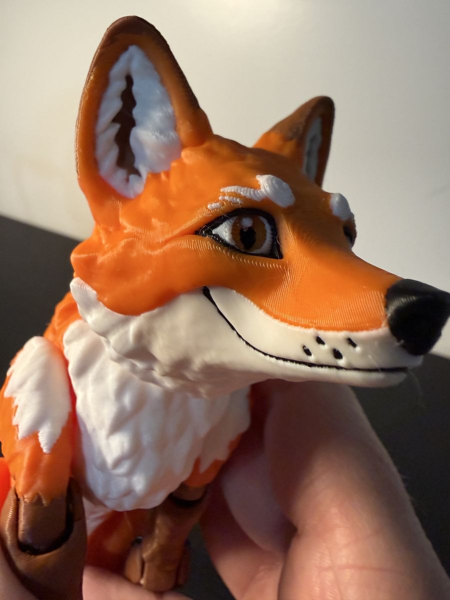 3-D printed toys, adorable foxes, pandas, geckos, dumplings, dragons.