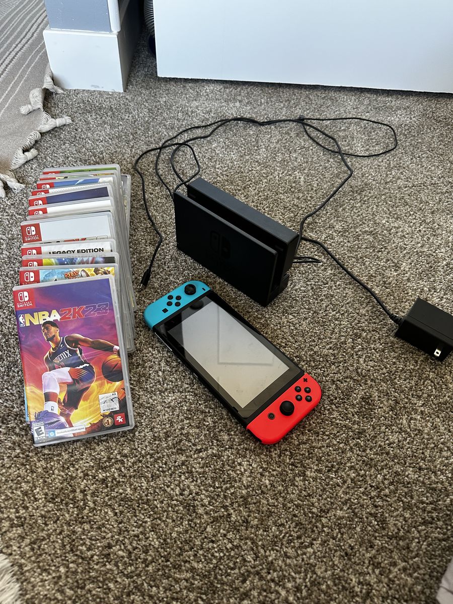 Nontendo Switch And games