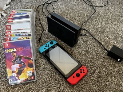 Nontendo Switch And games