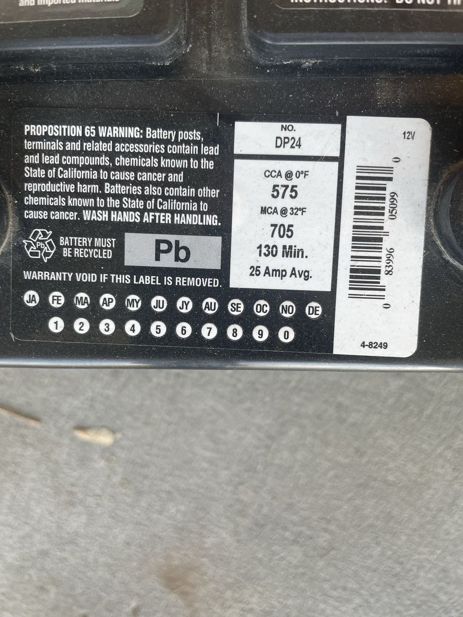 Marine Deep Cycle Batteries