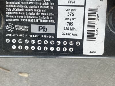 Marine Deep Cycle Batteries