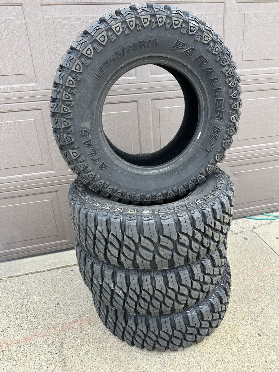 265/75R16LT MUD TIRES Full set