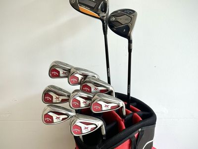 Complete Golf Club Set with a Bag - Callaway Mavrik