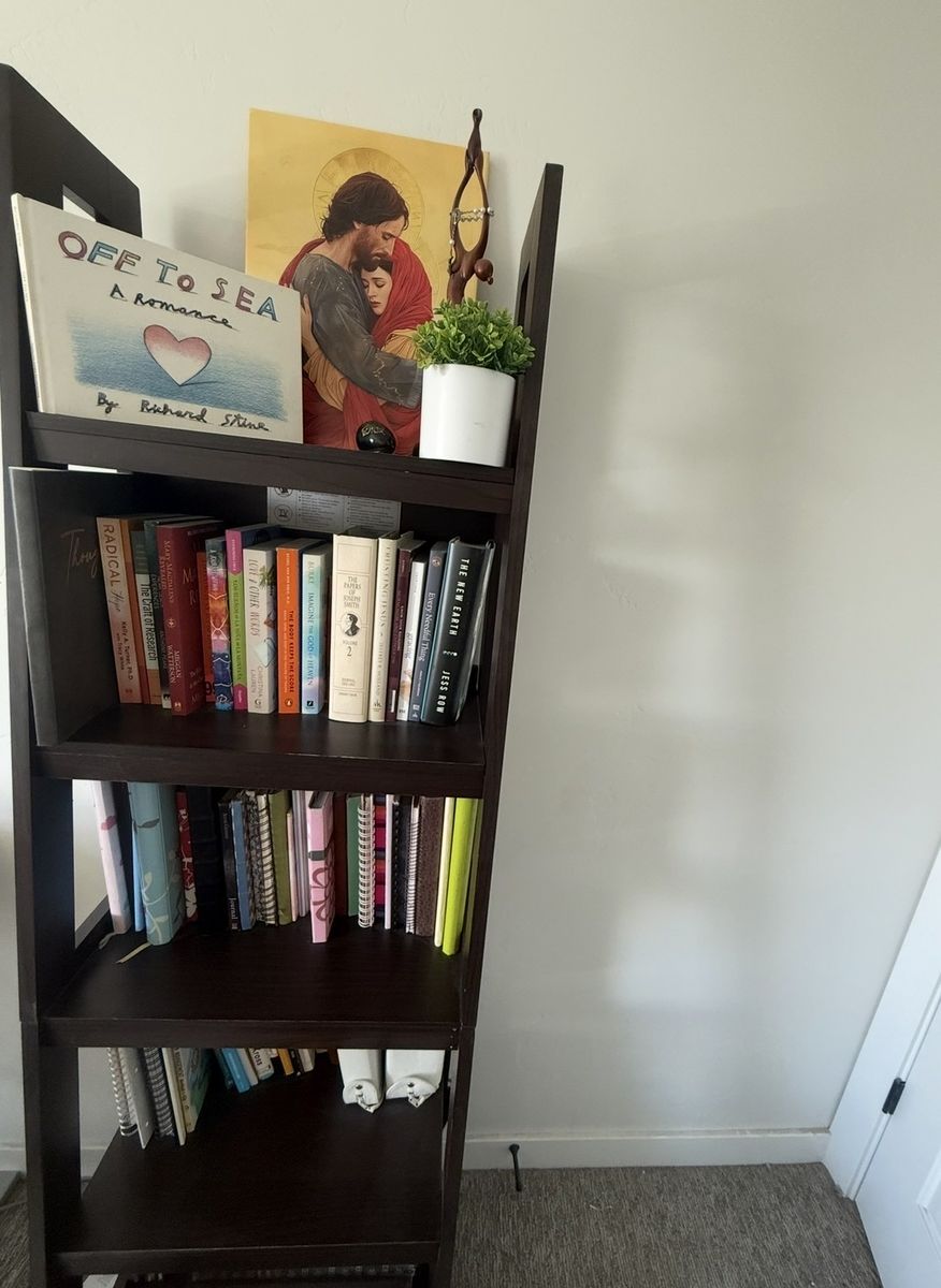 5 tier A Frame Bookshelf